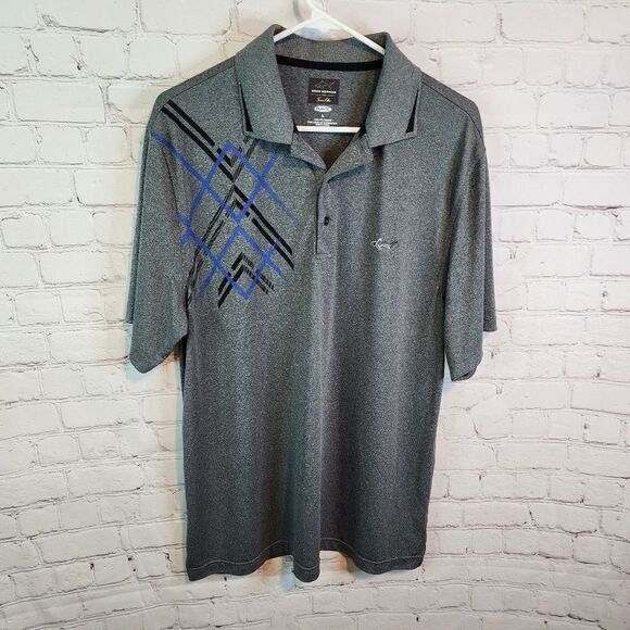 Men's Greg Norman/Tasso Elba collaboration golf Polo, size Large - Picture 1 of 3